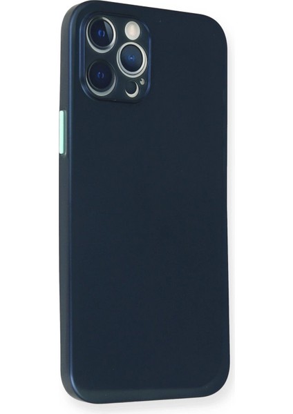 Newface iPhone 12 Pro Kılıf Pp Ultra Ince Kapak - Mavi