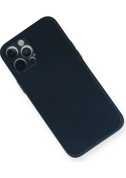 Newface iPhone 12 Pro Kılıf Pp Ultra Ince Kapak - Mavi