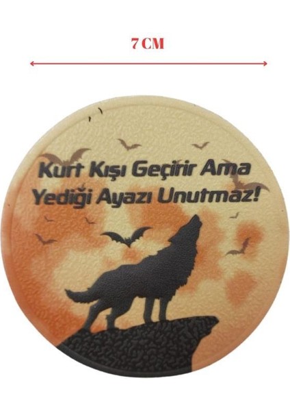 Single Sword Frekans Plastik Patch Karma Arma Çeşitleri Kurt Kışı