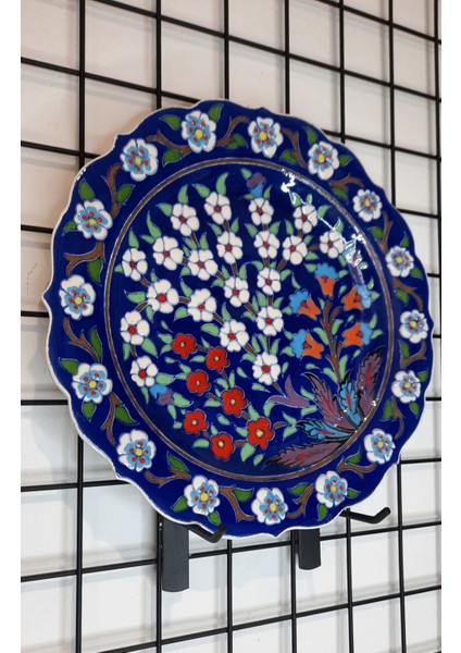 Çini Porselen Hayat Ağacı 30 cm El Yapımı Tabak