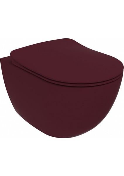 Free Rim-Off Duroplast Yavaş Kapanan Klozet Kapaklı Berry Set