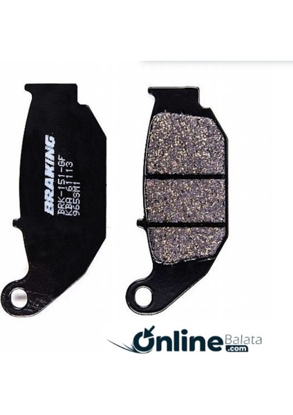 Honda Cb 125 R Braking Organik Arka Fren Balata OB9651