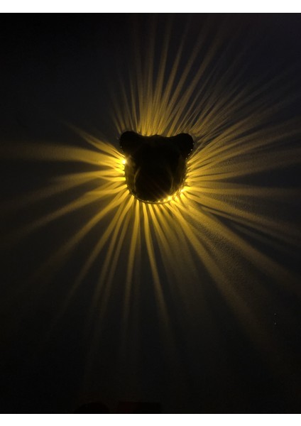 Aslan Dekoratif Duvar Lambası