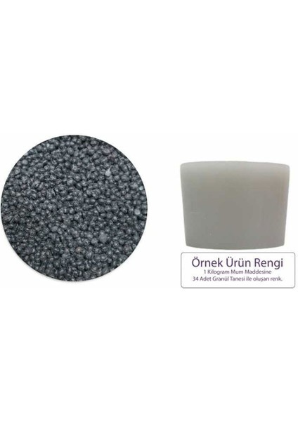 Gri Mum Boyası 5 gr - Granül Mum Boyası modelleri