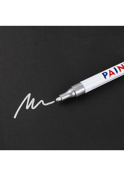 Gümüş Epoksi Varak Kalem - Alkol Bazlı - Paint