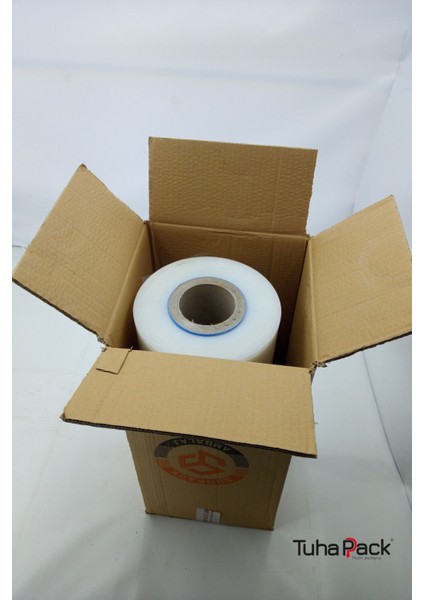 Dilimli Streç Film 17CM x 1500M Şeffaf 23 Mk Süper Power (3'lü) - Palet, Koli ve Ağaç Aşılama Streçi indirimleri