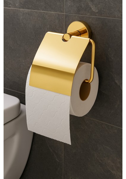 Tuvalet Kağıtlık-Altın Sarısı ( Gold )