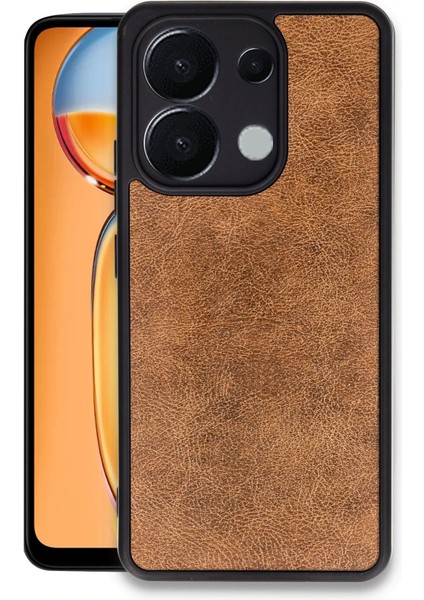 Newface Xiaomi Redmi Note 13 Pro 4g Kılıf Aras Deri Kapak - Taba