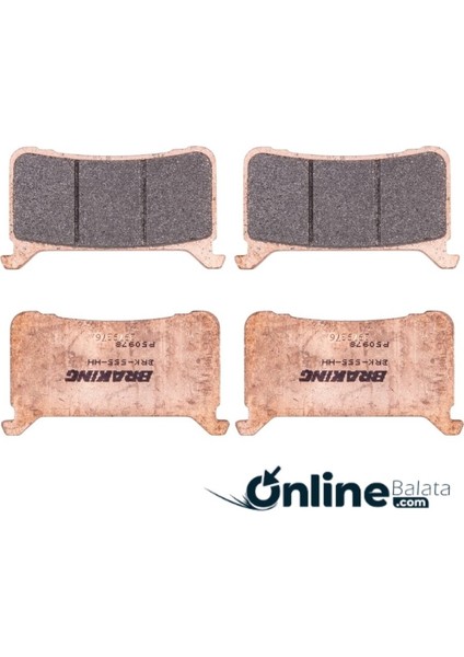 Honda Cb 250 R Braking Sinterli Ön Fren Balata 2 Takım OB97855