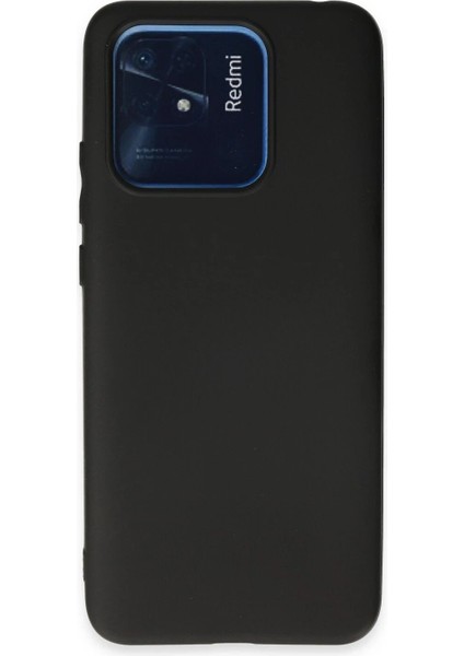 Newface Xiaomi Redmi 10C Kılıf First Silikon - Siyah
