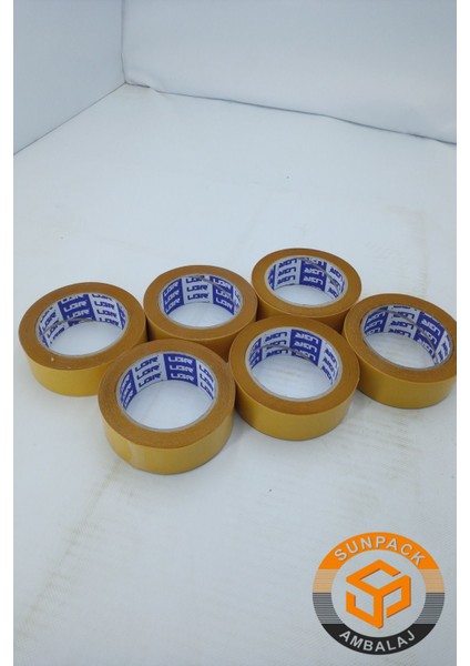 Alüminyum Folyo Bant 45MM x 20M (6 Adet) - Yanmaz, Isıya Dayanıklı, Soba Borusu ve Tamir Bandı