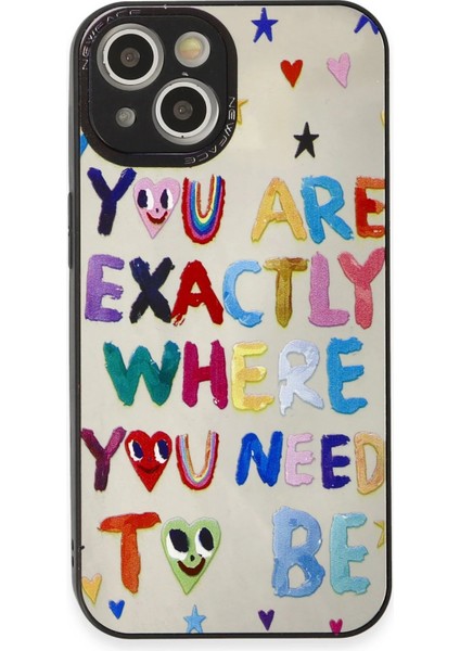 Newface iPhone 13 Kılıf Mirror Desenli Kapak - Mirror - 10