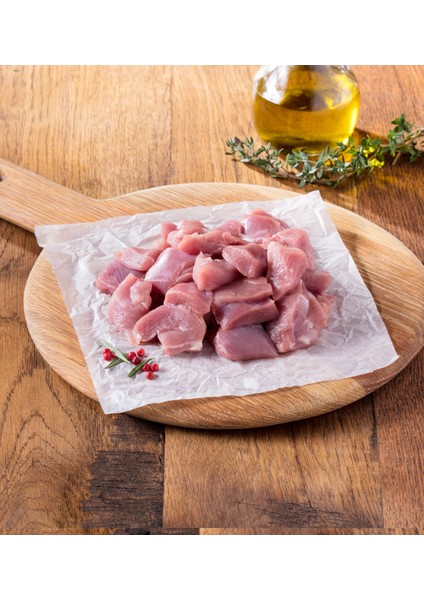 Kasap Hindi But Kuşbaşı 500 G %100 Yerli Besi