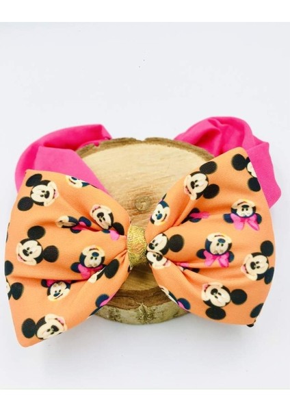 Desenli Lastik Bandana