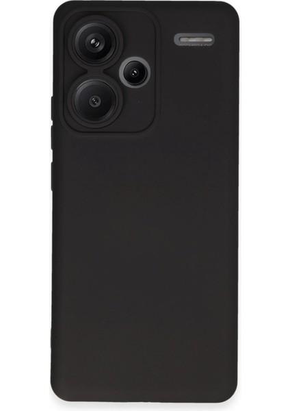 Newface Xiaomi Redmi Note 13 Pro Plus Kılıf Nano Içi Kadife Silikon - Siyah