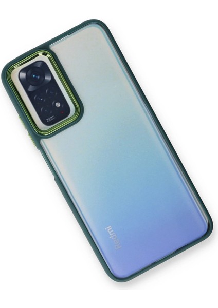 Newface Xiaomi Redmi Note 11 Pro Kılıf Dora Kapak - Haki Yeşil modelleri