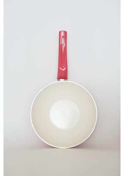 24 cm Gül Kurusu Wok Tava