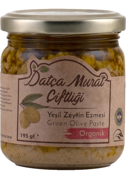 Organik Yeşil Zeytin Ezmesi 180 G