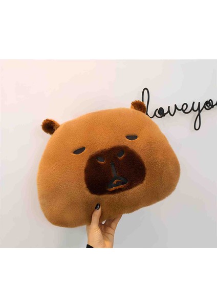 Capybara Peluş Yastık – Sevimli, Yumuşacık, Eğlenceli ve Şirin Dekoratif Yastık & Hediyelik Aksesuar Yumoş Kunduz fırsatları