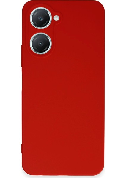 Newface Vivo Y18 Kılıf First Silikon - Kırmızı