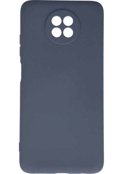 Newface Xiaomi Redmi Note 9 5g Kılıf Nano Içi Kadife Silikon - Gri