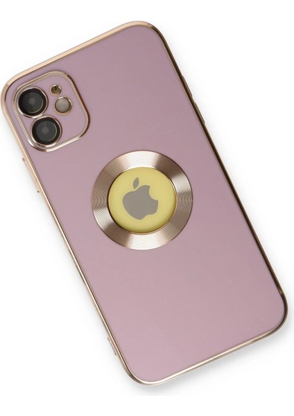 Newface iPhone 12 Kılıf Store Silikon - Mor