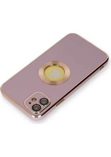 Newface iPhone 12 Kılıf Store Silikon - Mor