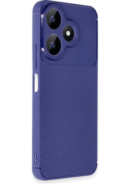 Newface Xiaomi Redmi 13 4g Kılıf Auto Focus Karbon Kapak - Lacivert