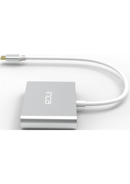 Inca ITPC-04T TIP-C=>HDMI+USB3.0+PD(100W) Çevirici (Giriş:usb Type-C => Çıkış:hdmi+Usb3.0+Pd) indirimleri