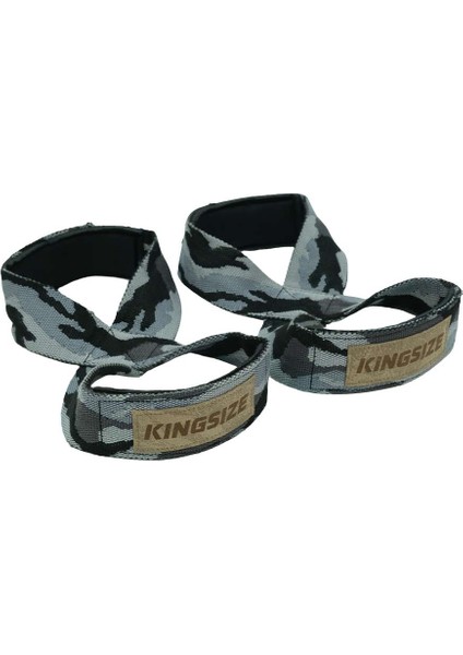 Kingsize 8 Loop Padded Lifting Strap Kamuflaj