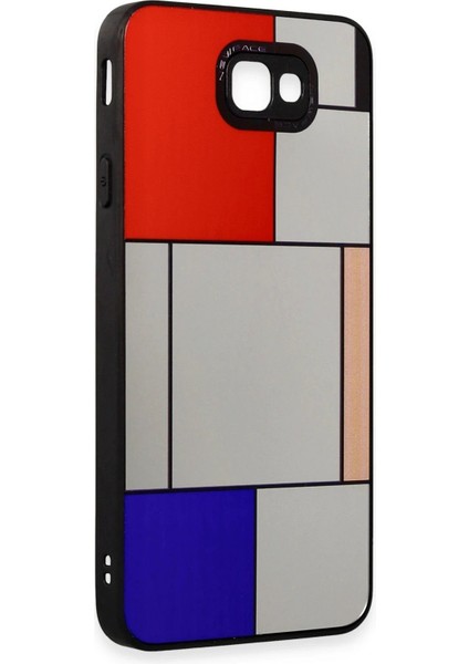 Newface Samsung Galaxy J7 Prime Kılıf Mirror Desenli Kapak - Mirror - 9