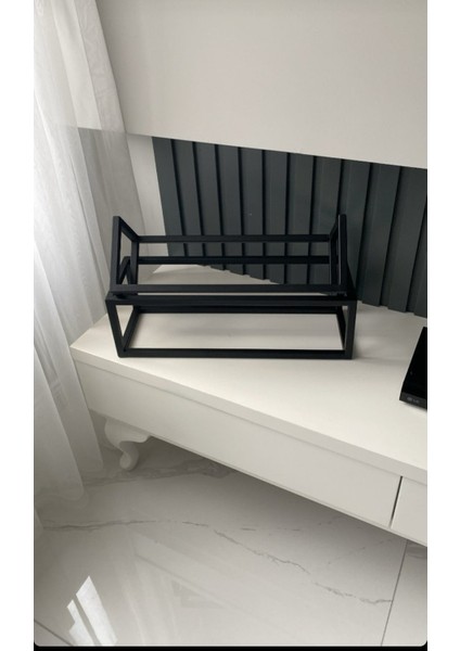 Metal Kitap -Dergi Tutucu | Salon, Ofis, Çalışma Masası Için Şık Organizer