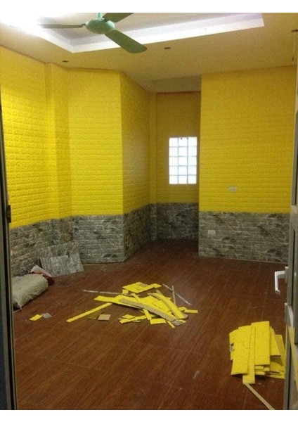 Kendinden Yapışkanlı 3D Duvar Kağıdı Paneli 70 x 77 cm NW138 indirimleri