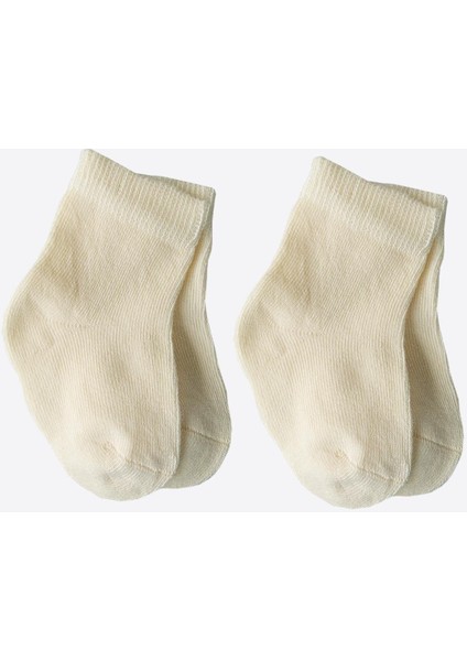 Organik Basic 2'li Çorap Natural