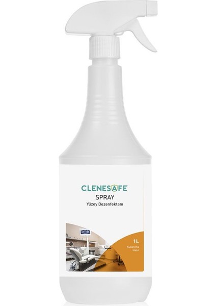 Spray Yüzey Dezenfektanı (Alkolsüz) 1 Lt