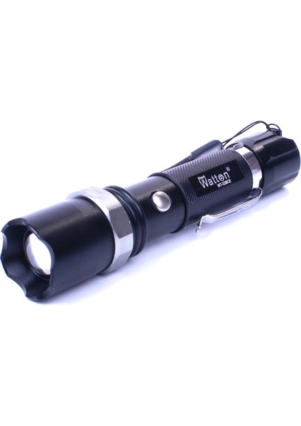 Zoomlu Şarjlı El Feneri En Uygun Fiyata Watton WT-038 modelleri