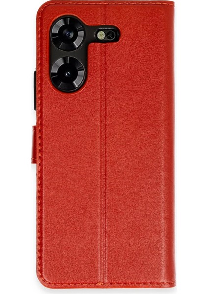 Newface Tecno Pova 5 Kılıf Trend S Plus Kapaklı Kılıf - Kırmızı fiyatları