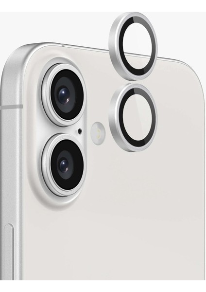iPhone 16 Magsafe Şeffaf Kılıf + Hayalet Ekran Koruyucu + Kamera Lens Koruyucu (Beyaz) modelleri