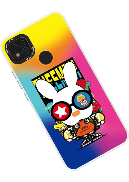 Newface Xiaomi Redmi 9c Kılıf Estoril Desenli Kapak - Estoril - 10