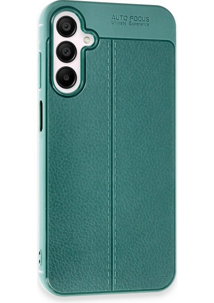 Newface Samsung Galaxy A15 4g Kılıf Auto Focus Kapak - Koyu Yeşil