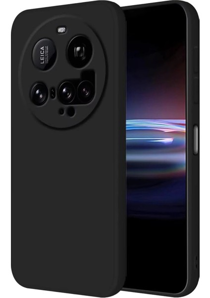 Newface Xiaomi Mi 15 Ultra Kılıf Nano Içi Kadife Silikon - Siyah
