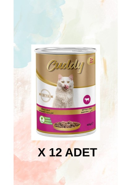 bifteli Kedi Konservesi 12 Adet