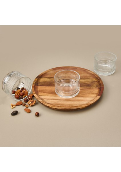 6'lı Cam Kase - Şeffaf - 8,5 cm fırsatları