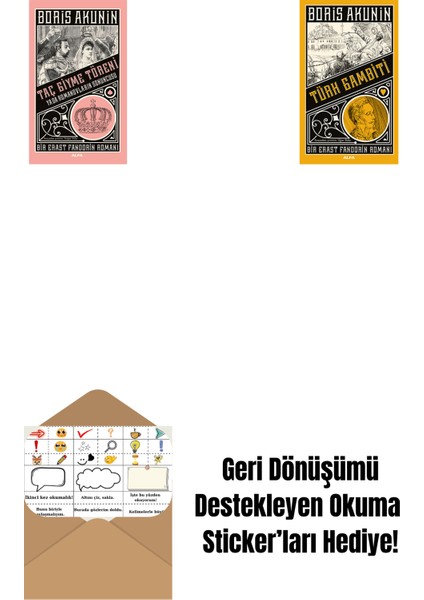 Taç Giyme Töreni + Türk Gambiti + Okuma Sticker'ları