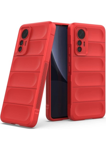 Newface Xiaomi Mi 12 Lite Kılıf Optimum Silikon - Kırmızı fiyatları