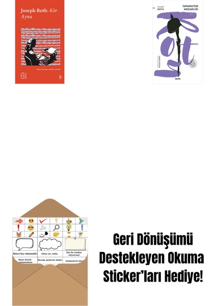 Everest Açıkhava 33 - Kör Ayna + Imparator Mezarlığı + Okuma Sticker'ları