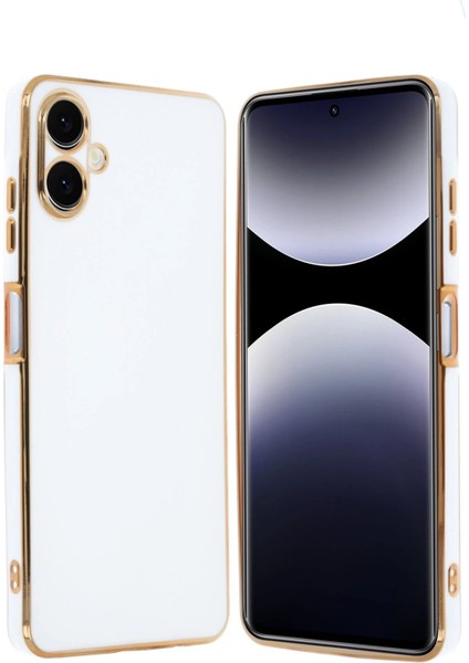Newface Samsung Galaxy A06 Kılıf Volet Silikon - Beyaz fiyatları