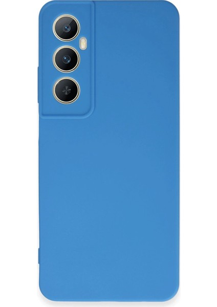 Newface Realme C65 Kılıf First Silikon - Mavi