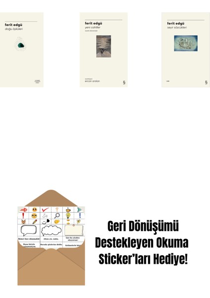 Doğu Öyküleri + Yeni Cahiller + Seyir Sözcükleri + Okuma Sticker'ları