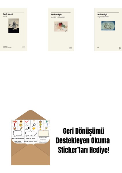 Cahil (Ciltli) + Görsel Yolculuklar + Seyir Sözcükleri + Okuma Sticker'ları